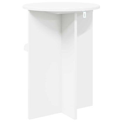 Tavolo laterale Bianco Ø 39,5 x 55 cm Legno ingegnerizzato | homemem39
