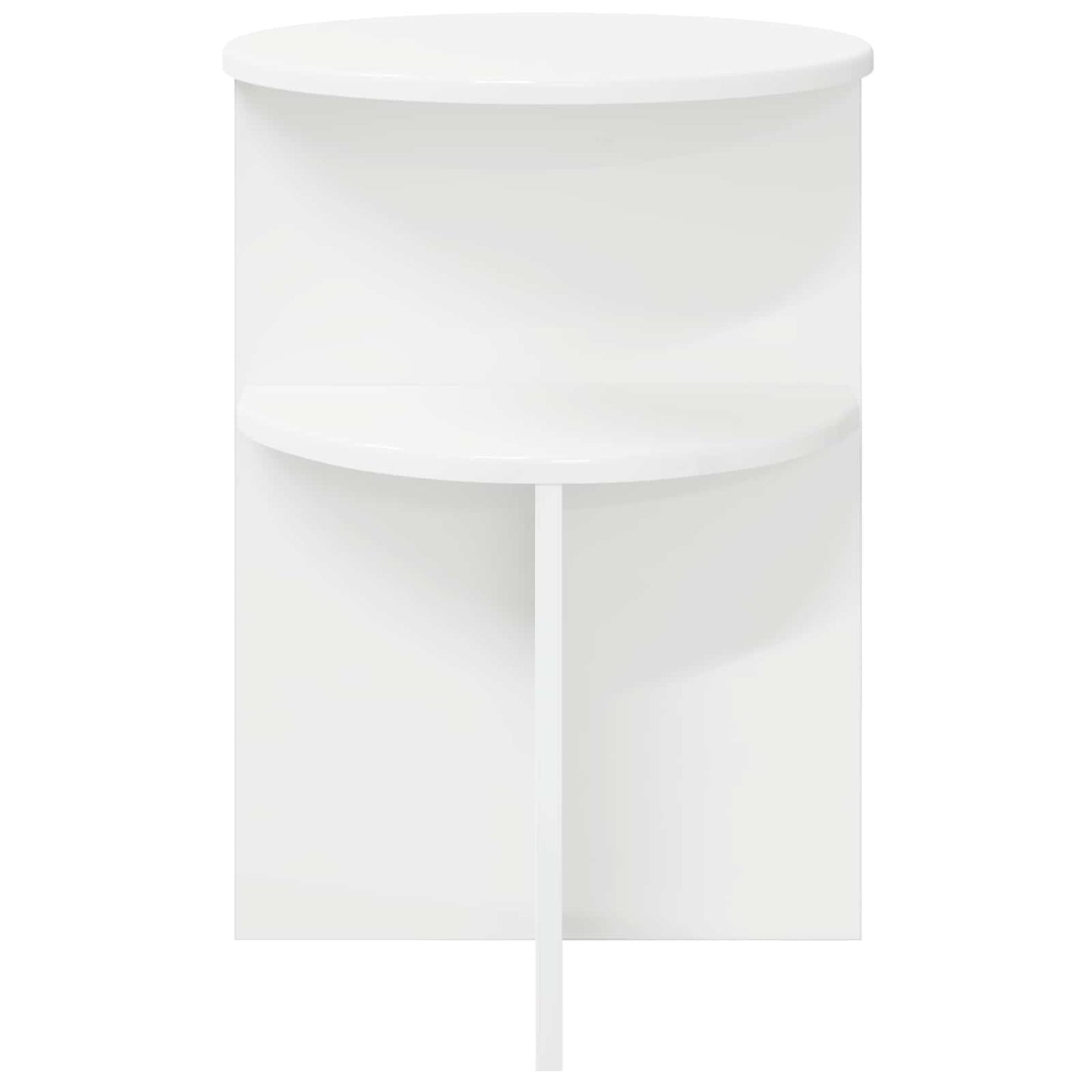 Tavolo laterale Bianco Ø 39,5 x 55 cm Legno ingegnerizzato | homemem39