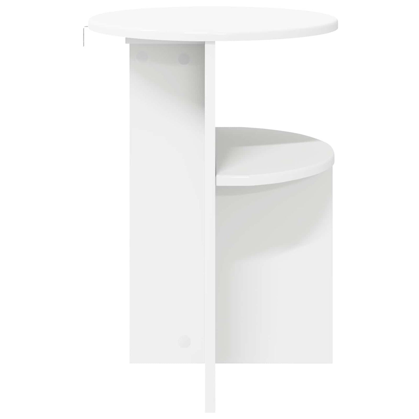 Tavolo laterale Bianco Ø 39,5 x 55 cm Legno ingegnerizzato | homemem39