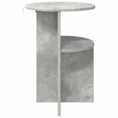 Tavolo laterale con archiviazione Grigio Cemento Ø 39,5 x 55 cm | homemem39