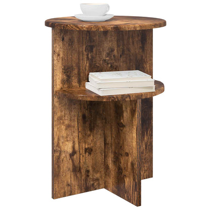 Tavolo laterale Rovere Fumo Ø 39,5 x 55 cm Legno ingegnerizzato | homemem39