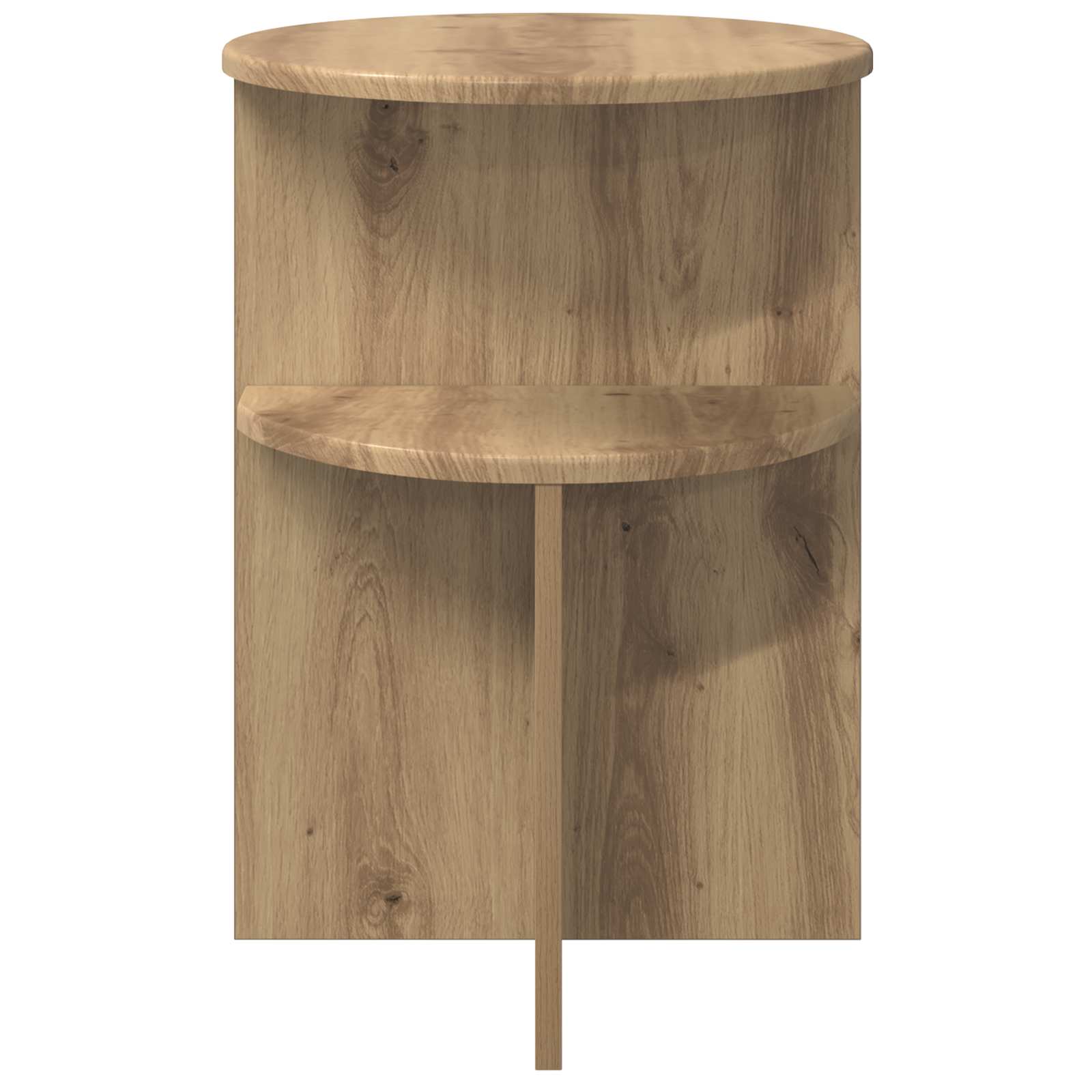 Tavolo laterale Rovere Artigianale Ø 39,5 x 55 cm | homemem39