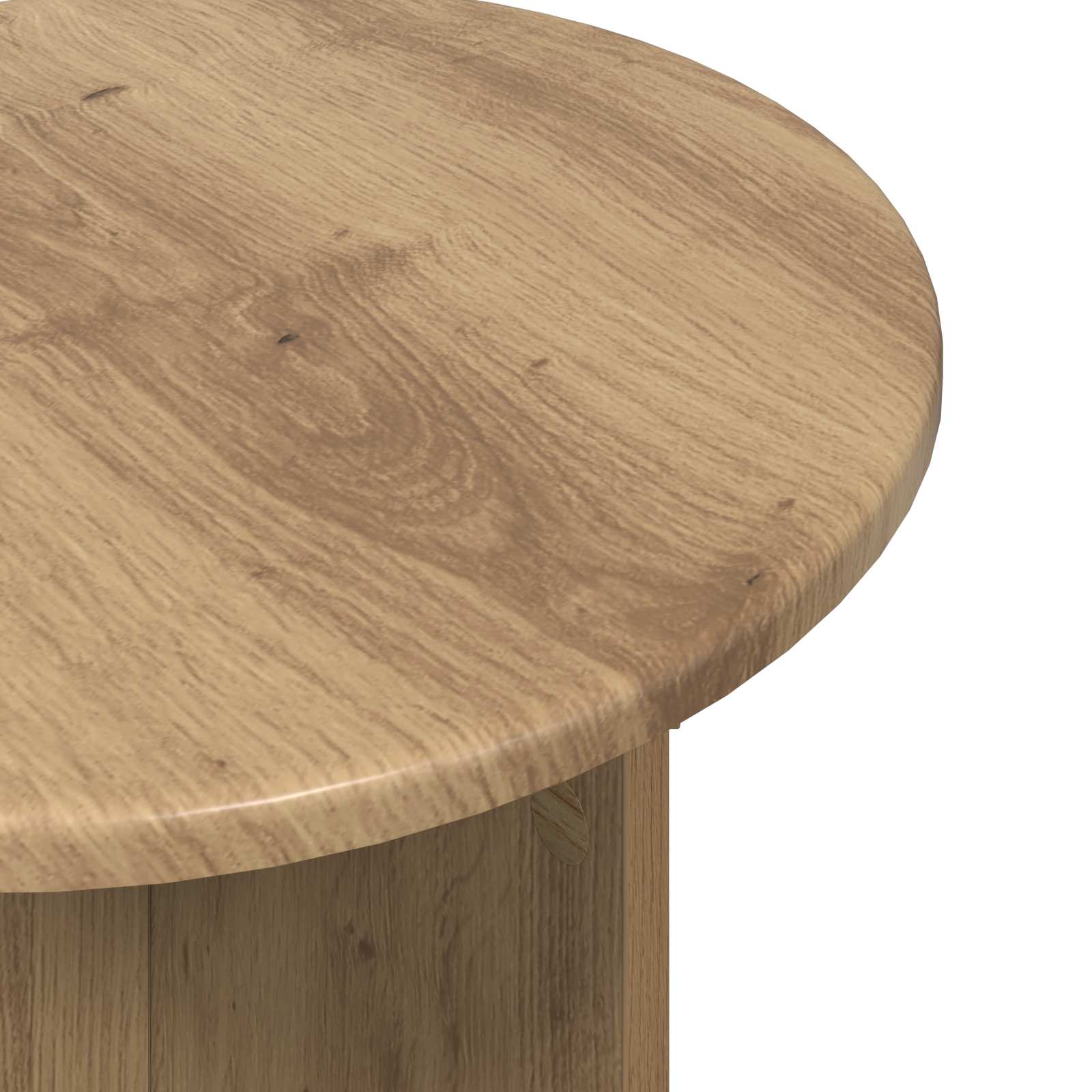 Set tavolini 2 pz Rovere Artigianale Ø 45 x 35 cm | homemem39