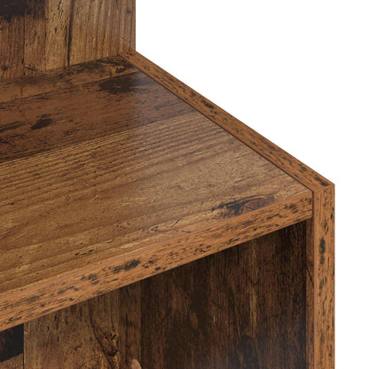 Tavolo laterale Legno antico Ø 39,5 x 55 cm