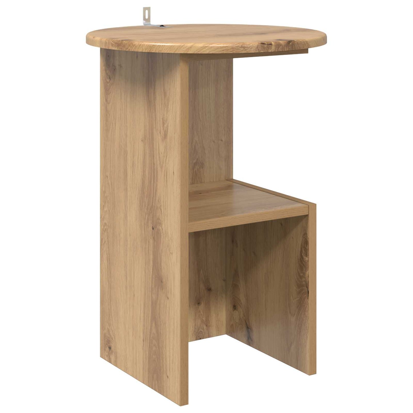 Tavolo laterale Rovere Artigianale Ø 39,5 x 55 cm