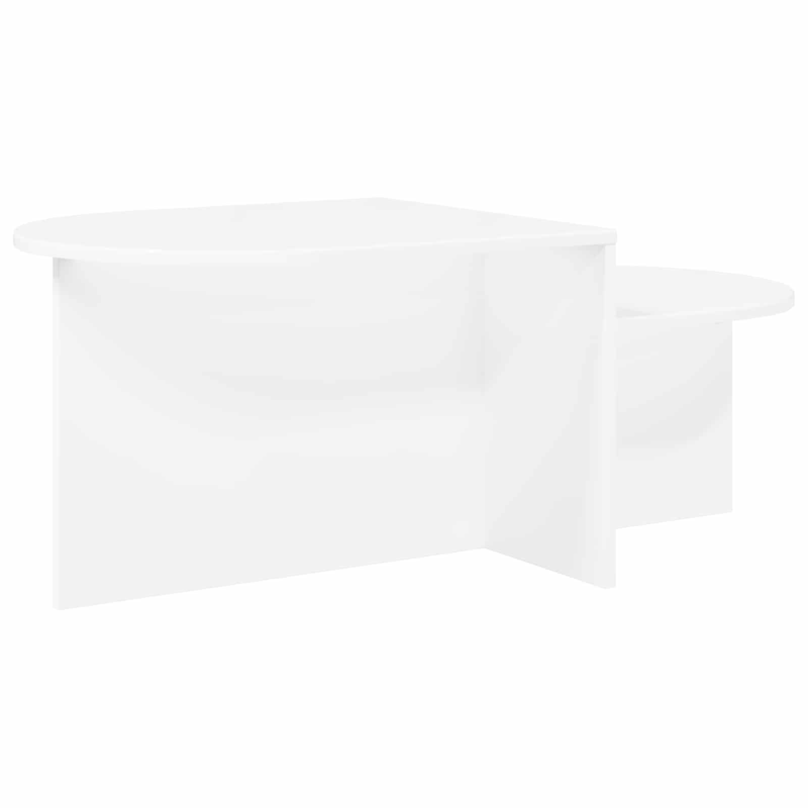 Tavolino da salotto Bianco 100 x 50 x 40 cm | homemem39