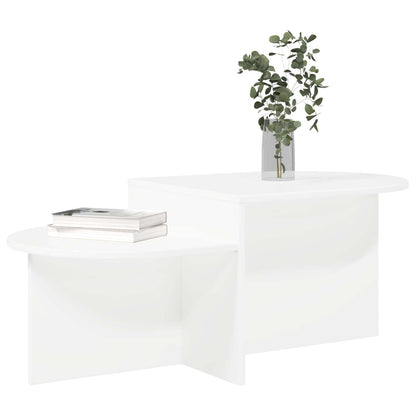 Tavolino da salotto Bianco 100 x 50 x 40 cm | homemem39