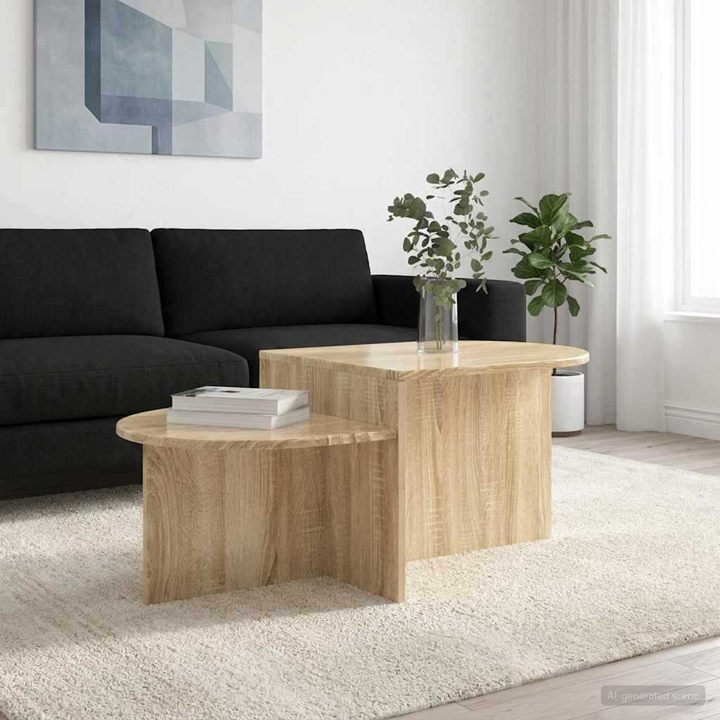 Tavolino da salotto Rovere Sonoma 100 x 50 x 40 cm | homemem39