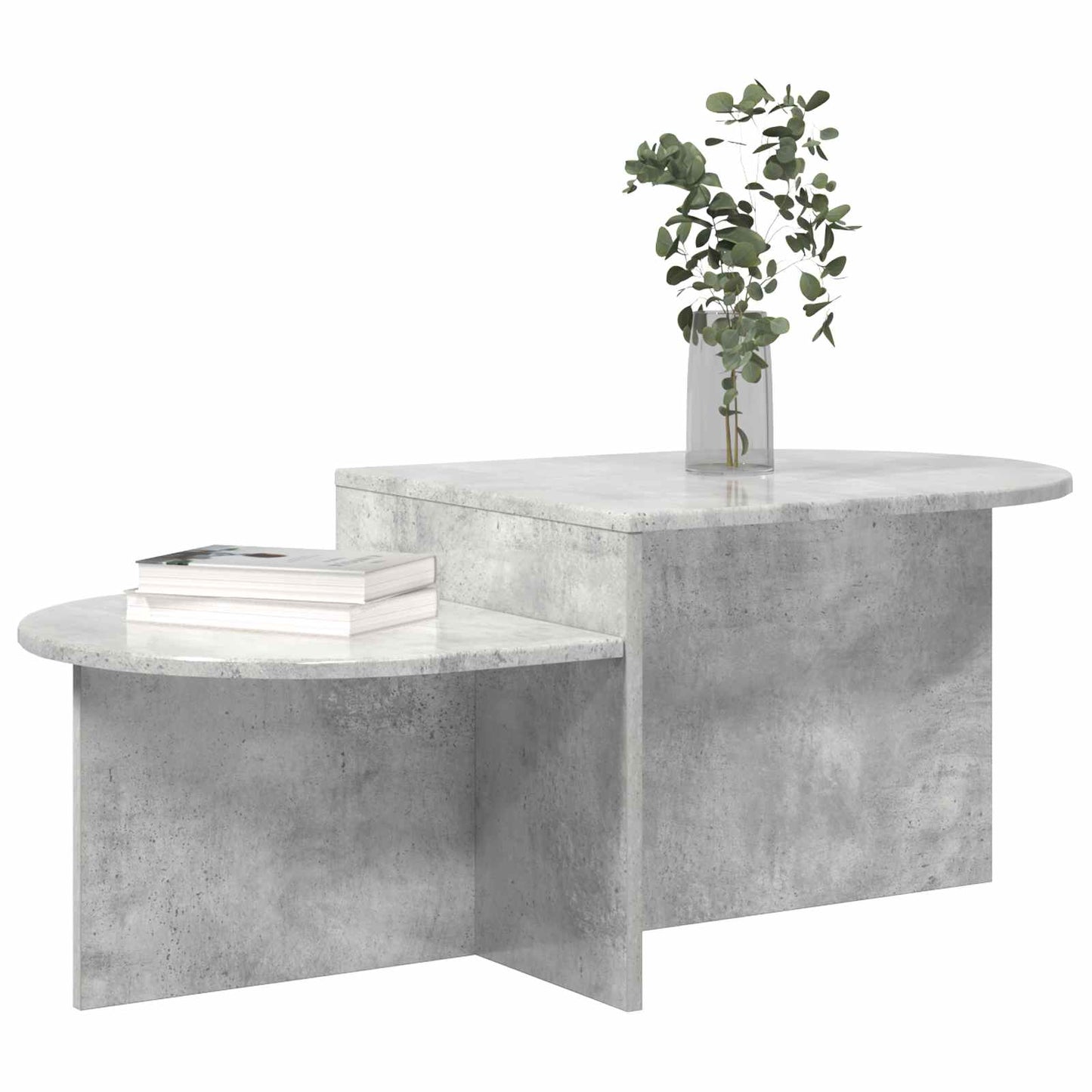 Tavolino da salotto Grigio Cemento 100 x 50 x 40 cm | homemem39