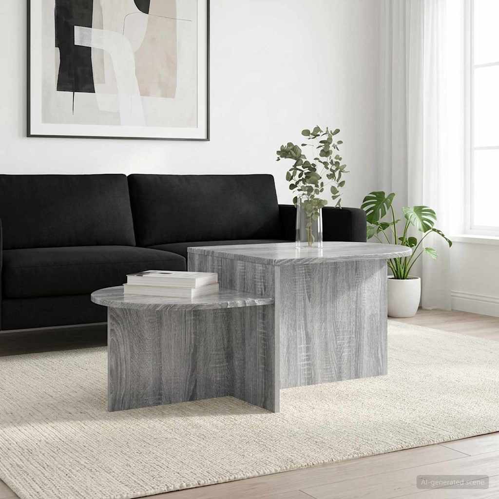 Tavolino da salotto Grigio Sonoma 100 x 50 x 40 cm | homemem39