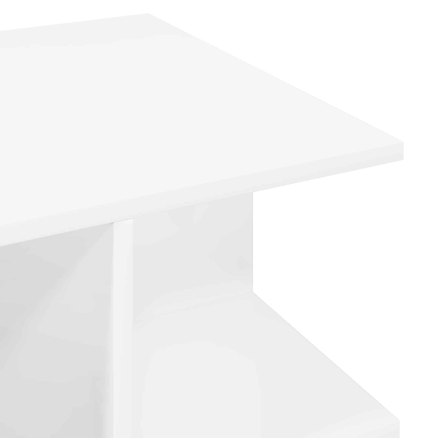 Tavolino da salotto Bianco 87 x 50 x 45 cm Legno ingegnerizzato | homemem39