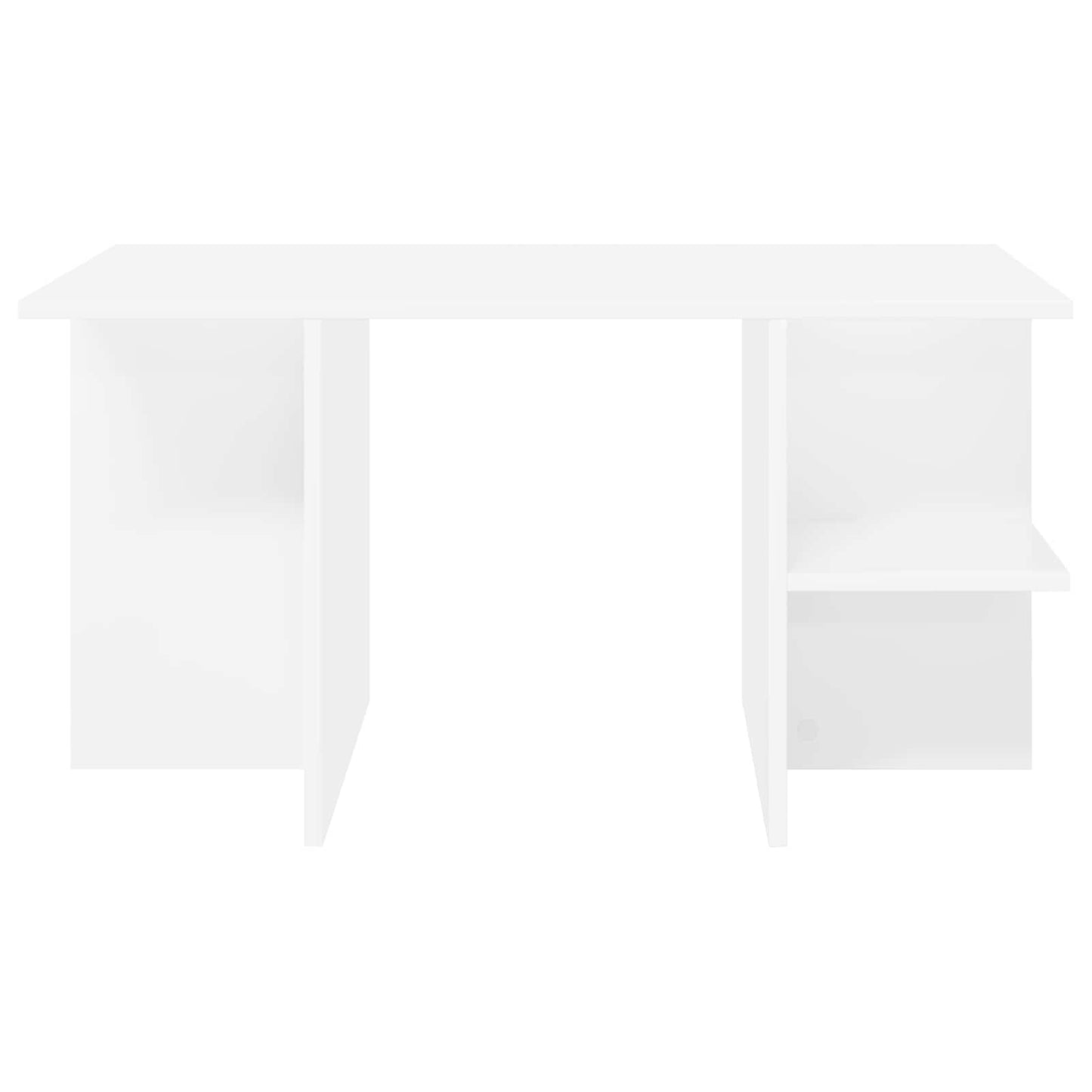 Tavolino da salotto Bianco 87 x 50 x 45 cm Legno ingegnerizzato | homemem39