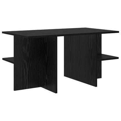 Tavolino da salotto Rovere Nero 87 x 50 x 45 cm | homemem39