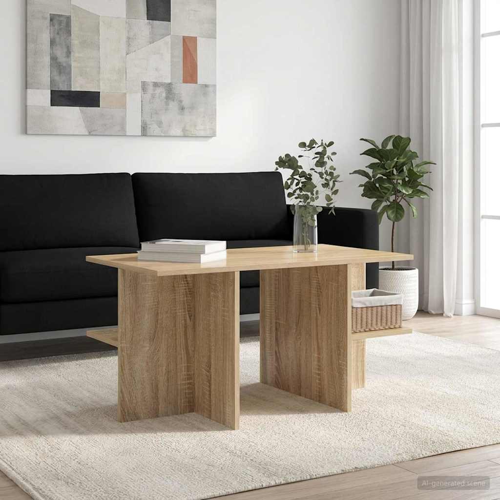 Tavolino da salotto Rovere Sonoma 87 x 50 x 45 cm | homemem39