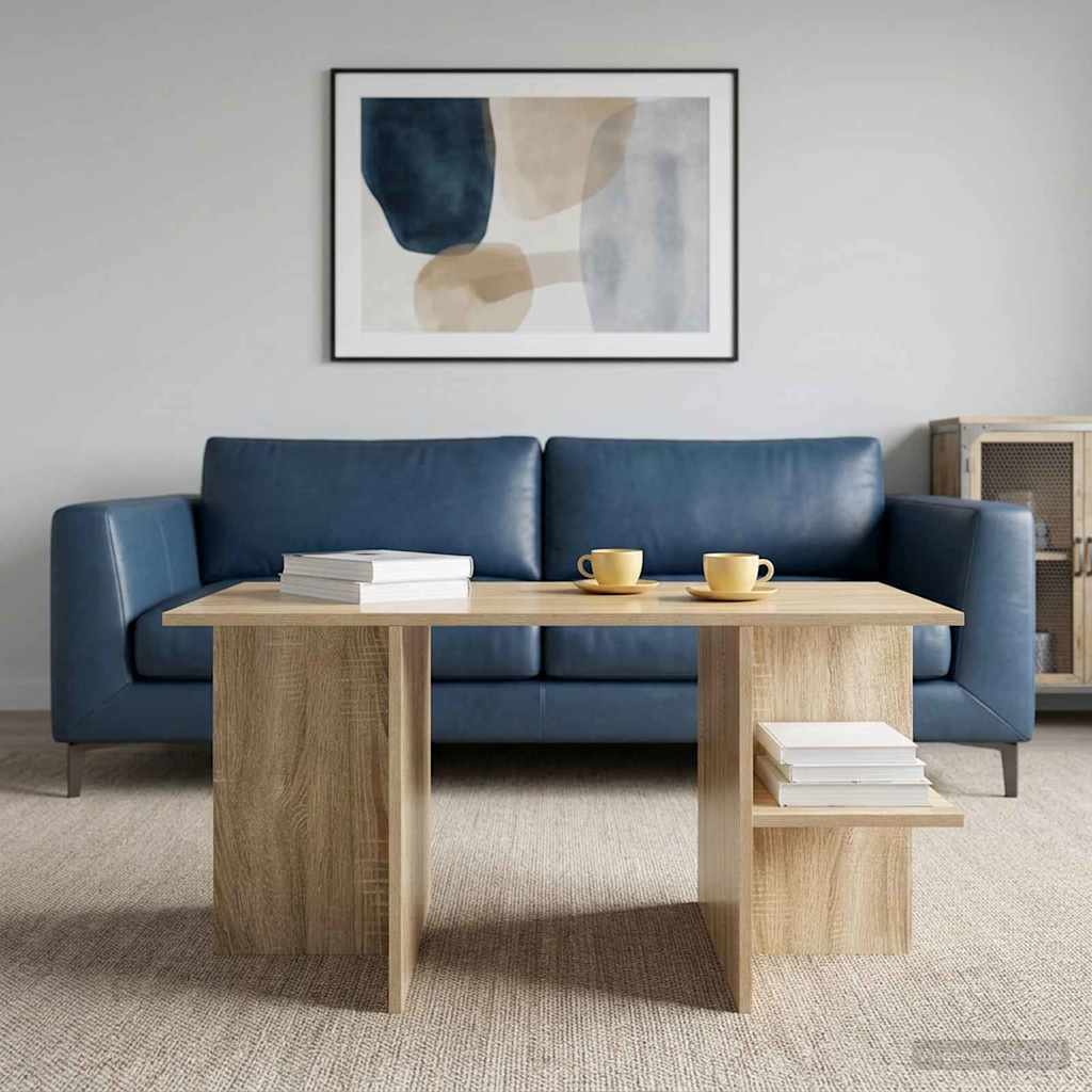 Tavolino da salotto Rovere Sonoma 87 x 50 x 45 cm | homemem39