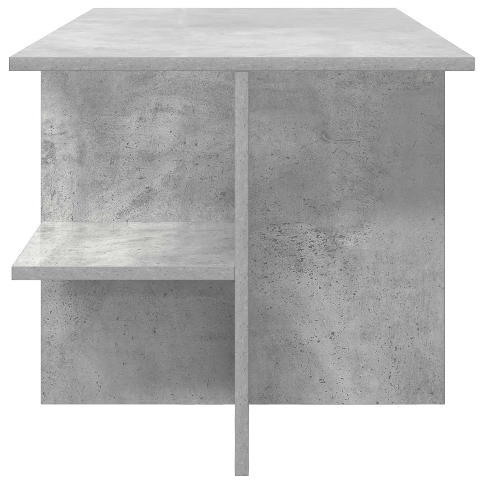 Tavolino da salotto Grigio Cemento 87 x 50 x 45 cm | homemem39