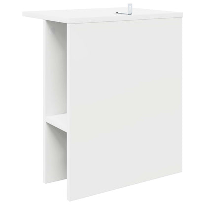 Tavolino da salotto 2 pz Bianco 40 x 30 x 49 cm