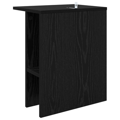 Tavolino da salotto Rovere Nero 40 x 30 x 49 cm | homemem39