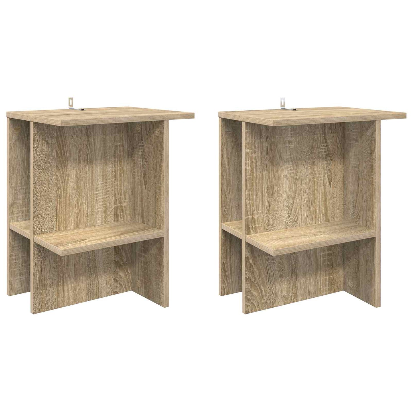 Tavolino da salotto 2 pcs Rovere Sonoma 40 x 30 x 49 cm