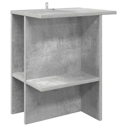 Tavolino da salotto 2 pz Grigio Cemento 40 x 30 x 49 cm