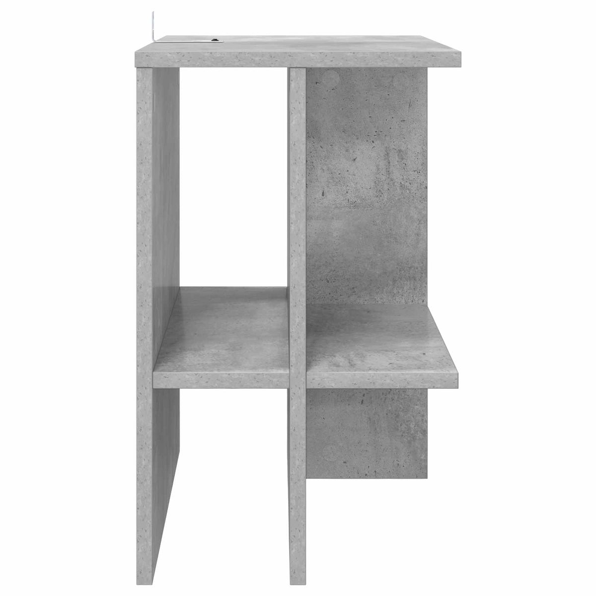 Tavolino da salotto 2 pz Grigio Cemento 40 x 30 x 49 cm
