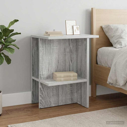 Tavolino da salotto Grigio Sonoma 40 x 30 x 49 cm