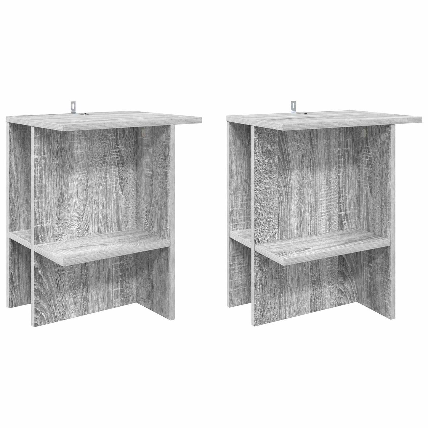 Tavolino da salotto 2 pcs Grigio Sonoma 40 x 30 x 49 cm