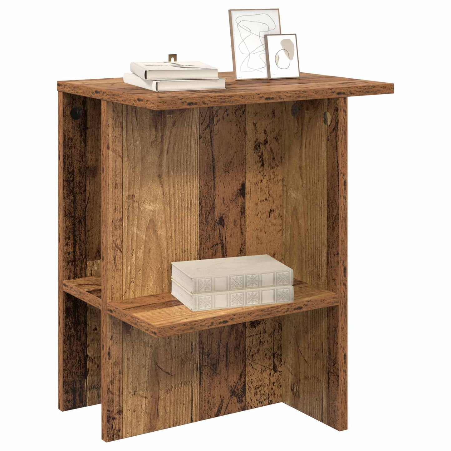 Tavolino da salotto 2 pcs Legno antico 40 x 30 x 49 cm