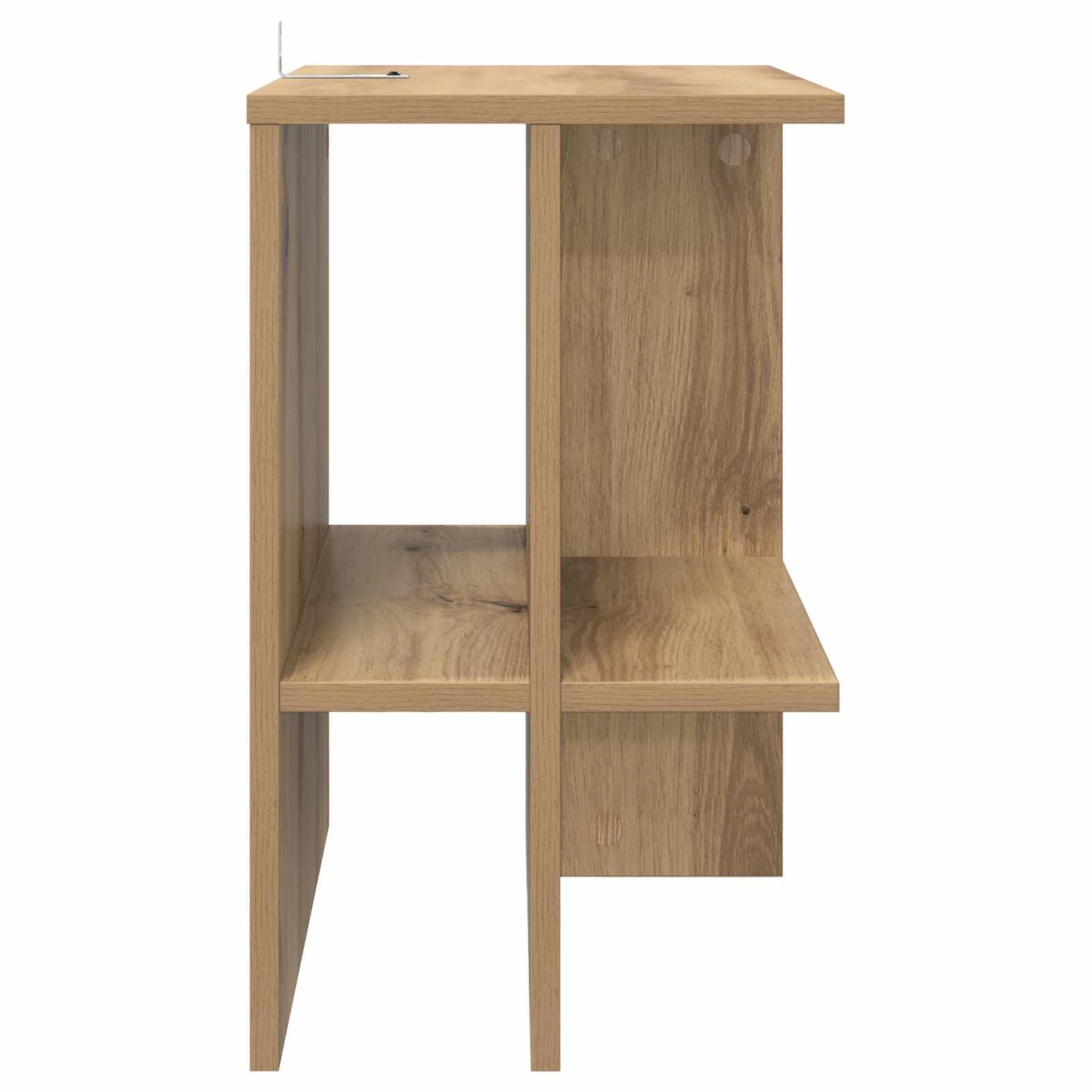 Tavolino da salotto 2 pz Rovere Artigianale 40 x 30 x 49 cm