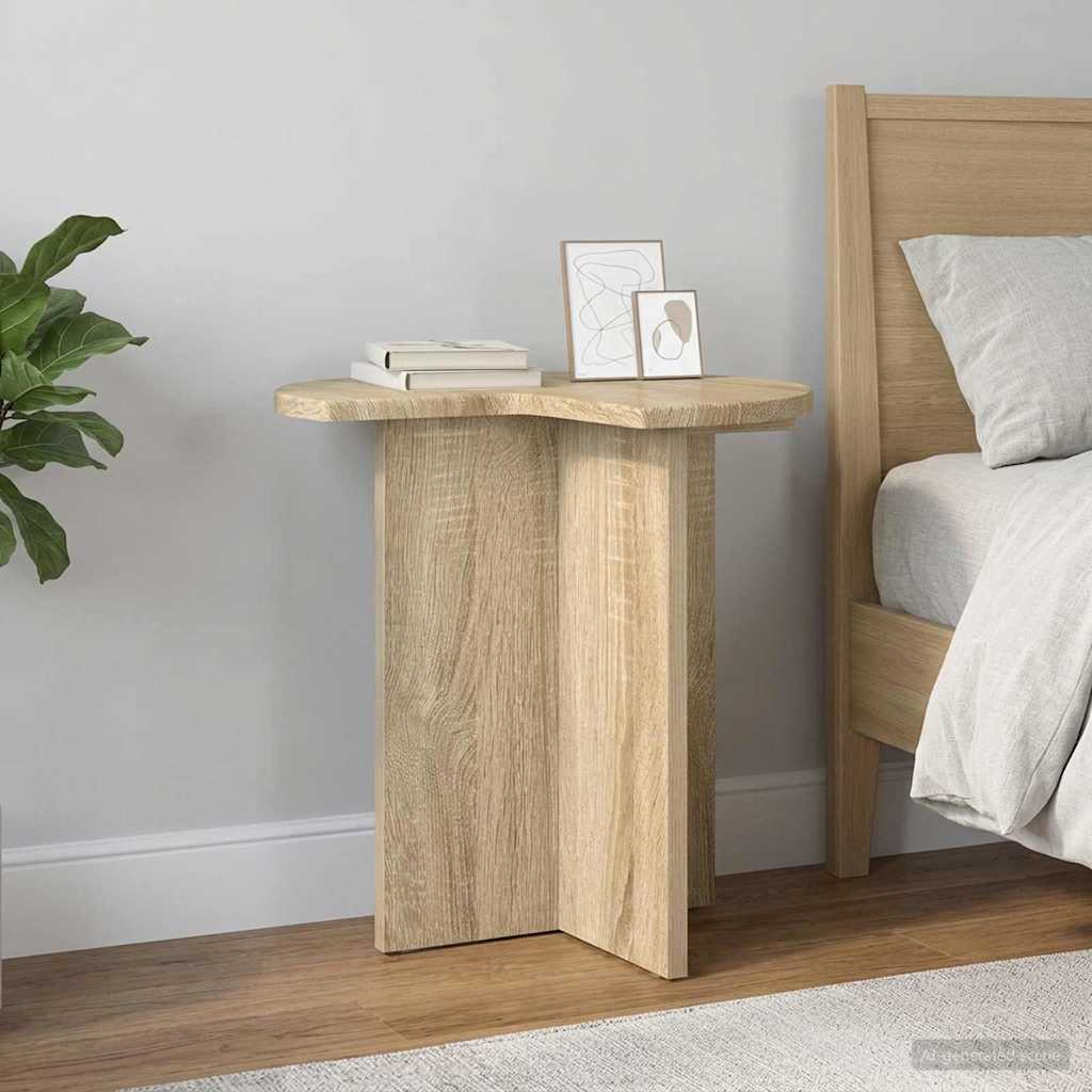 Tavolo laterale Rovere Sonoma Ø 39 x 38 cm Legno ingegnerizzato | homemem39