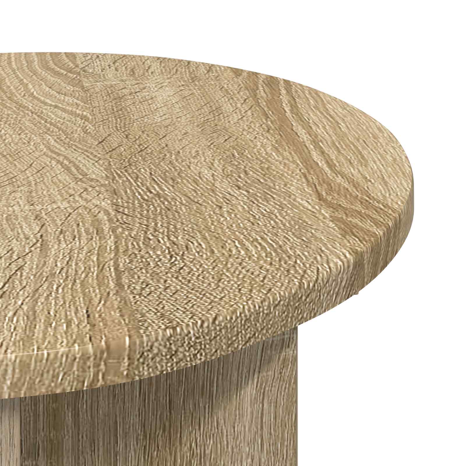 Tavolo laterale 2 pcs Rovere Sonoma Ø 39 x 38 cm | homemem39