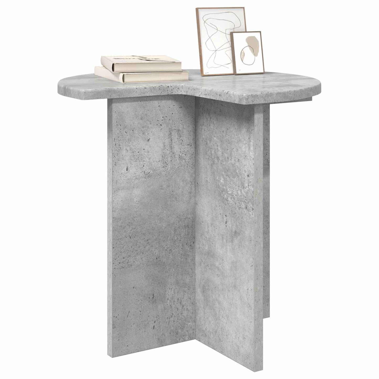 Tavolo laterale con archiviazione Grigio Cemento Ø 39 x 38 cm | homemem39