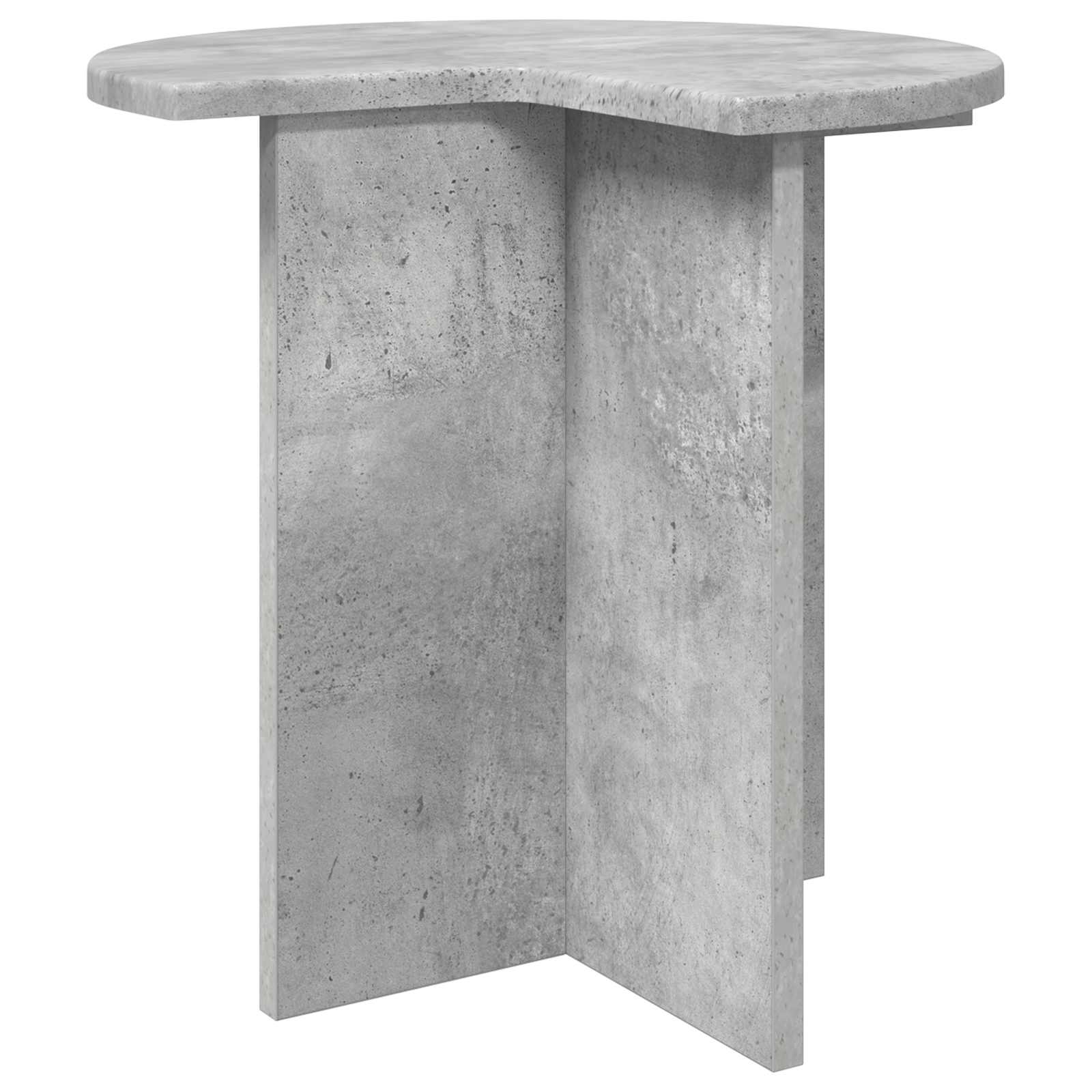 Tavolo laterale 2 pcs Grigio Cemento Ø 39 x 38 cm | homemem39