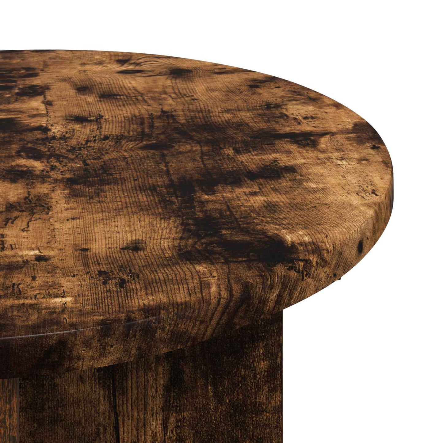 Tavolo laterale 2 pcs Rovere Fumo Ø 39 x 38 cm | homemem39