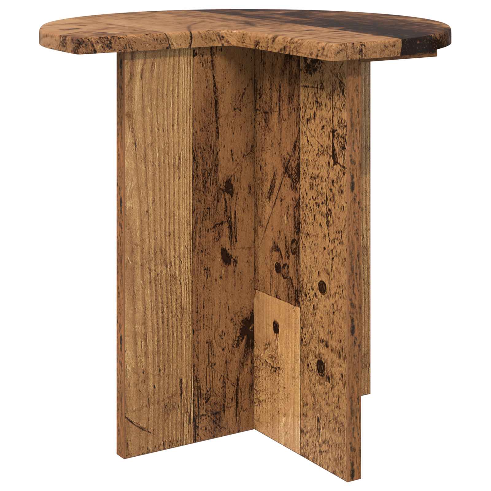 Tavolo laterale Legno antico Ø 39 x 38 cm Legno ingegnerizzato | homemem39