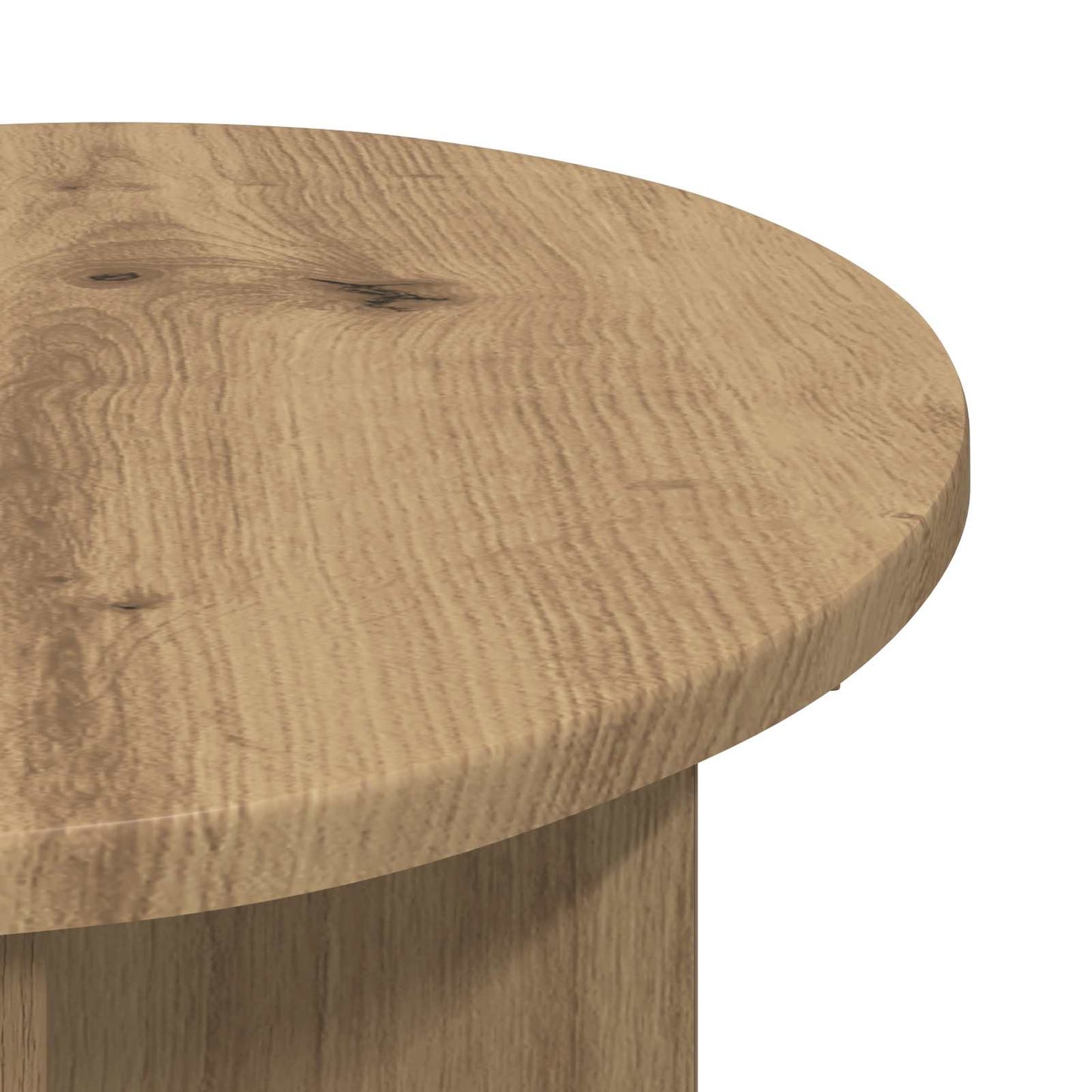 Tavolo laterale Rovere Artigianale Ø 39 x 38 cm | homemem39