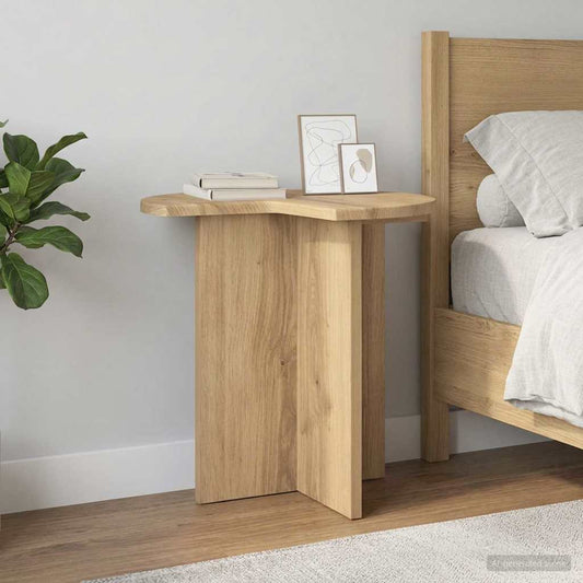 Tavolo laterale 2 pz Rovere Artigianale Ø 39 x 38 cm - homemem39