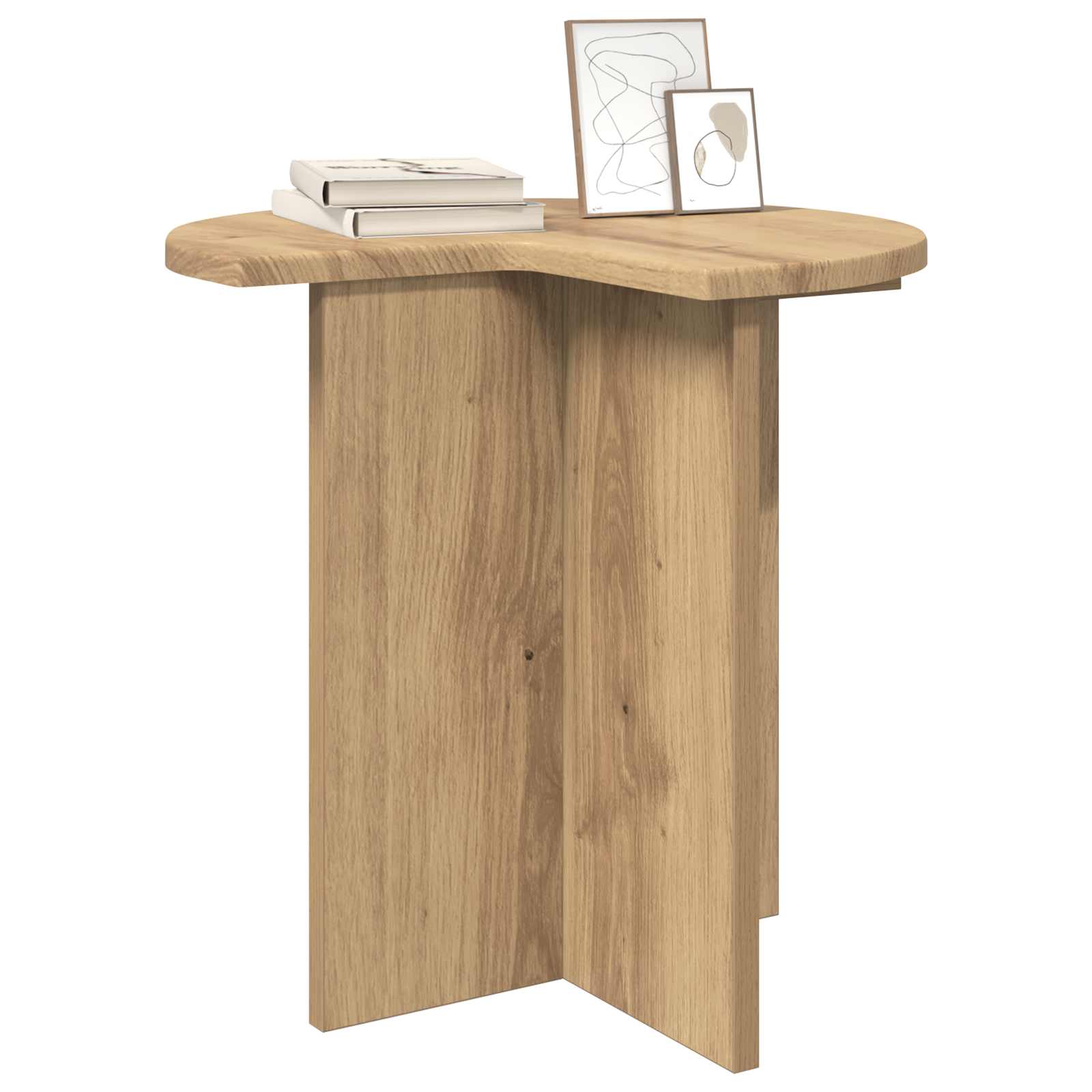 Tavolo laterale 2 pz Rovere Artigianale Ø 39 x 38 cm | homemem39