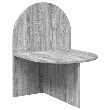 Comodino 2 pz Grigio Sonoma 48 x 49 x 65 cm