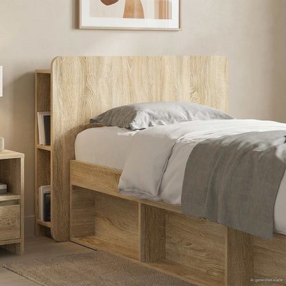 Testata del letto Rovere Sonoma Legno ingegnerizzato