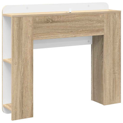 Testata del letto Rovere Sonoma Legno ingegnerizzato