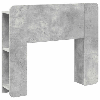 Testata del letto Grigio Cemento Legno ingegnerizzato