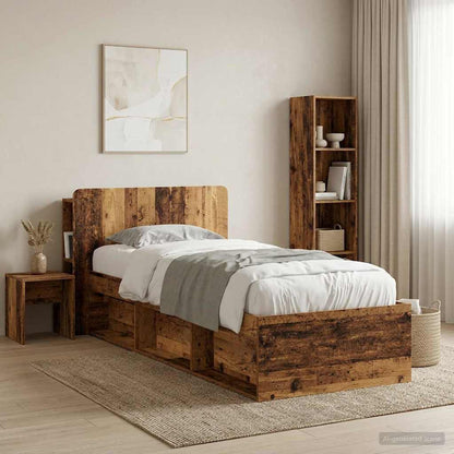 Testata del letto Legno antico Legno ingegnerizzato