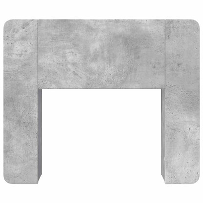 Testata del letto Grigio Cemento Legno ingegnerizzato