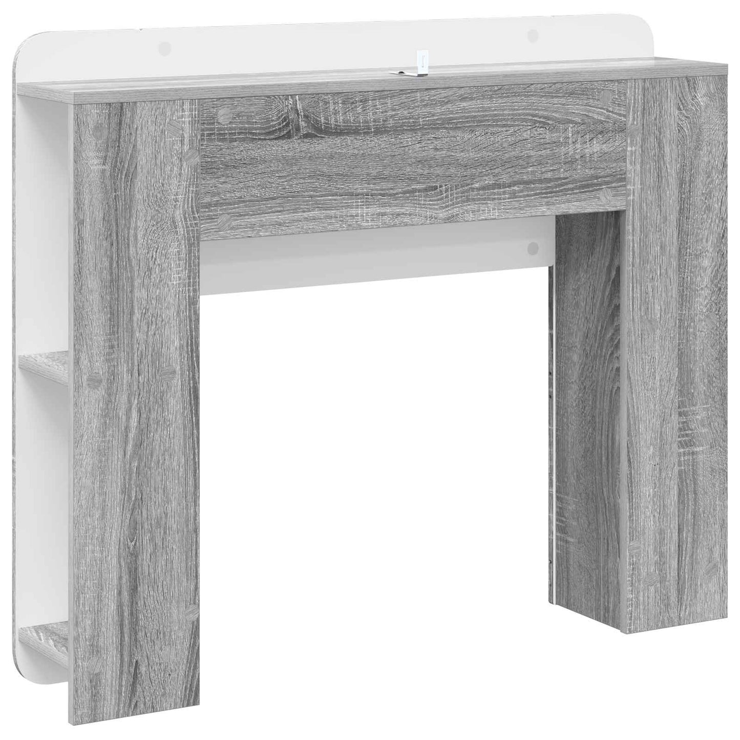 Testata del letto Grigio Sonoma Legno ingegnerizzato