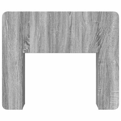 Testata del letto Grigio Sonoma Legno ingegnerizzato