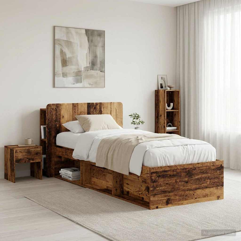 Testata del letto Legno antico Legno ingegnerizzato