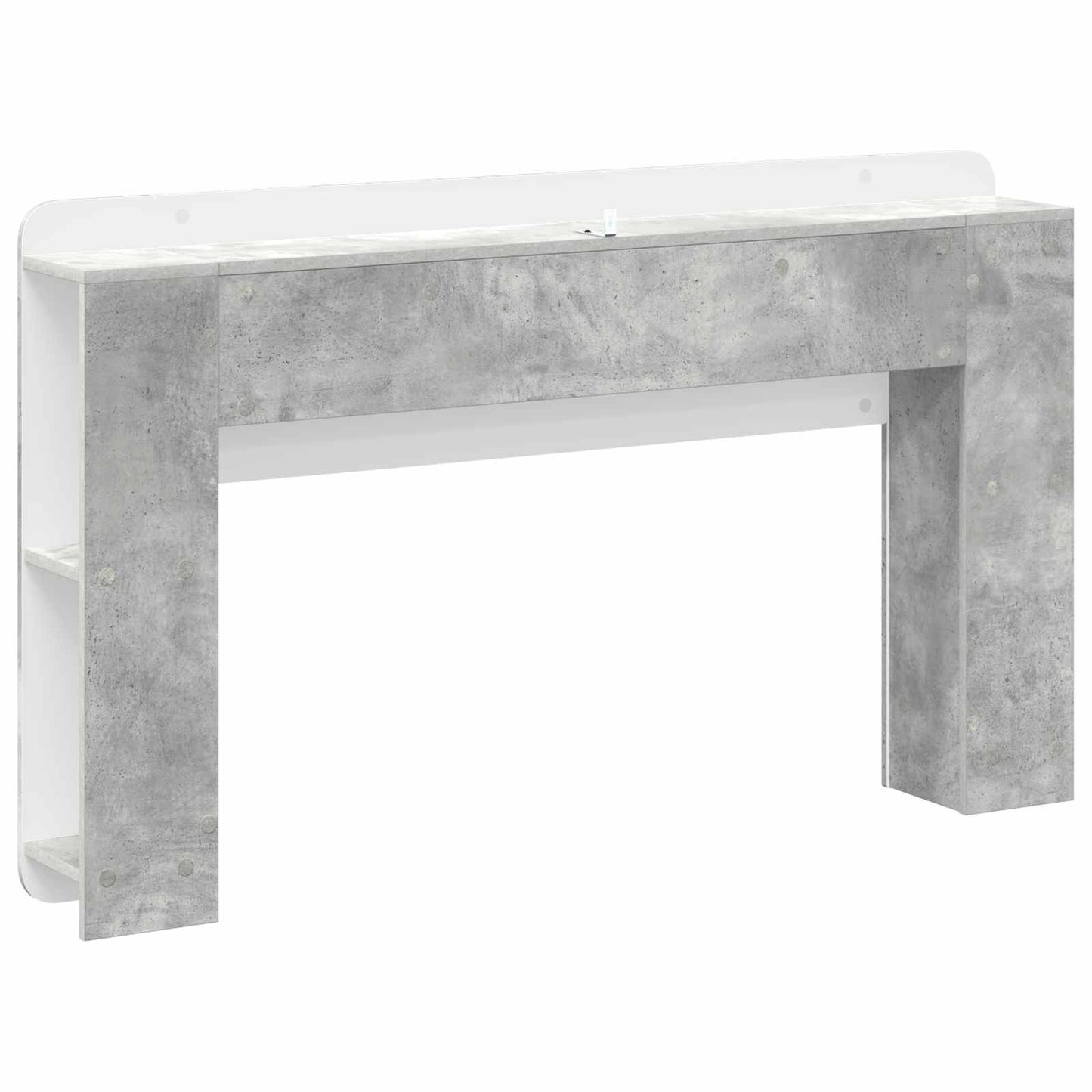Testata del letto Grigio Cemento Legno ingegnerizzato