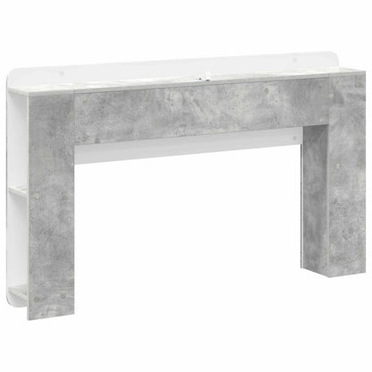 Testata del letto Grigio Cemento Legno ingegnerizzato