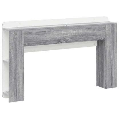 Testata del letto Grigio Sonoma Legno ingegnerizzato